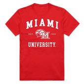 W Republic Seal Tee Shirt Miami Of Ohio Redhawks 526-131
