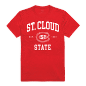 W Republic Seal Tee Shirt Saint Cloud State Huskies 526-237