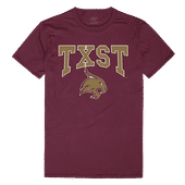 W Republic Athletic Tee Shirt Texas State Bobcats 527-181