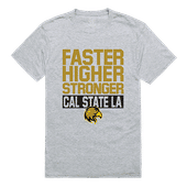 W Republic Workout Tee Shirt Cal State Los Angeles Golden Eagles 530-202