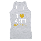 W Republic Women's I Love Tank Shirt Alabama State Hornets 532-102