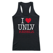 W Republic Women's I Love Tank Shirt Unlv Rebels 532-137