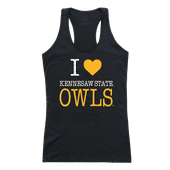 W Republic Women's I Love Tank Shirt Kennesaw State Owls 532-320
