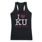 W Republic Women's I Love Tank Shirt Kutztown Golden Bears 532-321