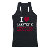 W Republic Women's I Love Tank Shirt Lafayette Leopards 532-323