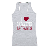 W Republic Women's I Love Tank Shirt Lafayette Leopards 532-323