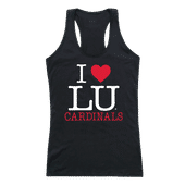 W Republic Women's I Love Tank Shirt Lamar Cardinals 532-326
