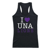 W Republic Women's I Love Tank Shirt North Alabama Lions 532-351