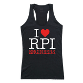 W Republic Women's I Love Tank Shirt Rensselaer Polytechnic Institute 532-367