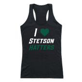 W Republic Women's I Love Tank Shirt Stetson University Hatters 532-387