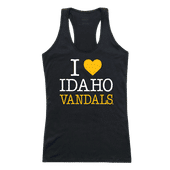 W Republic Women's I Love Tank Shirt Idaho Vandals 532-395