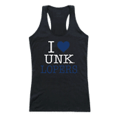 W Republic Women's I Love Tank Shirt Nebraska–Kearney Lopers 532-425
