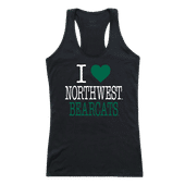 W Republic Women's I Love Tank Shirt Northwest Missouri State Bearcats 532-440