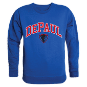 W Republic Campus Crewneck Sweatshirt Depaul Blue Demons 541-121
