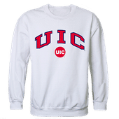 W Republic Campus Crewneck Sweatshirt Illinois-Chicago Flames 541-180