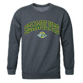 W Republic Campus Crewneck Sweatshirt University Of Alaska Anchorage Seawolves 541-259