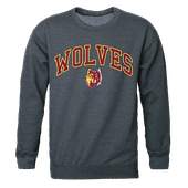 W Republic Campus Crewneck Sweatshirt Northern State University Wolves 541-355