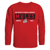 W Republic Established Crewneck Sweatshirt Central Missouri Mules 544-209