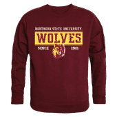 W Republic Established Crewneck Sweatshirt Northern State University Wolves 544-355