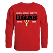 W Republic Established Crewneck Sweatshirt Virginia Military Institute Keydets 544-399