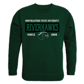 W Republic Established Crewneck Sweatshirt Northeastern State University Riverhawks 544-426