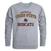W Republic Property Of Crewneck Sweatshirt Texas State Bobcats 545-181