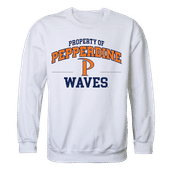 W Republic Property Of Crewneck Sweatshirt Pepperdine Waves 545-196