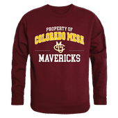 W Republic Property Of Crewneck Sweatshirt Colorado Mesa University Mavericks 545-284