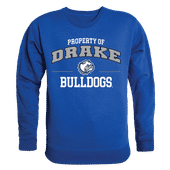 W Republic Property Of Crewneck Sweatshirt Drake University Bulldogs 545-292