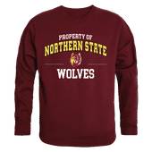 W Republic Property Of Crewneck Sweatshirt Northern State University Wolves 545-355