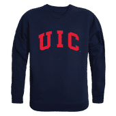 W Republic Arch Crewneck Sweatshirt Illinois-Chicago Flames 546-180