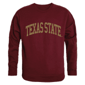 W Republic Arch Crewneck Sweatshirt Texas State Bobcats 546-181
