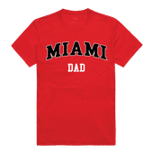 W Republic College Dad Tee Shirt Miami Of Ohio Redhawks 548-131