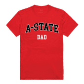 W Republic College Dad Tee Shirt Arkansas State Red Wolves 548-211