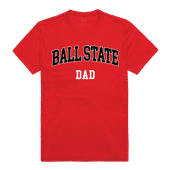 W Republic College Dad Tee Shirt Ball State Cardinals 548-264