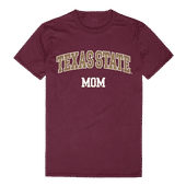 W Republic College Mom Tee Shirt Texas State Bobcats 549-181