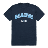 W Republic College Mom Tee Shirt Maine Black Bears 549-334