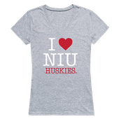 W Republic Women's I Love Shirt Northern Illinois Huskies 550-142
