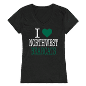 W Republic Women's I Love Shirt Northwest Missouri State Bearcats 550-440