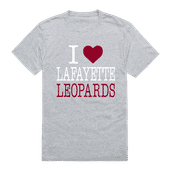 W Republic I Love Tee Shirt Lafayette Leopards 551-323