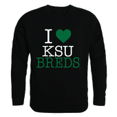 W Republic I Love Crewneck Sweatshirt Kentucky State University Thorobreds 552-432