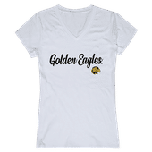 W Republic Women's Script Tee Shirt Cal State Los Angeles Golden Eagles 555-202
