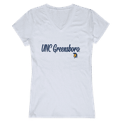 W Republic Women's Script Tee Shirt North Carolina Greensboro Spartans 555-245