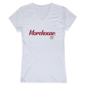 W Republic Women's Script Tee Shirt Morehouse College Tigers 555-346