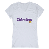 W Republic Women's Script Tee Shirt Western Illinois Leathernecks 555-405