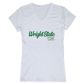 W Republic Women's Script Tee Shirt Wright State University Raiders 555-416