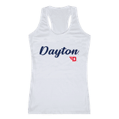 W Republic Women's Script Tank Shirt Dayton Flyers 557-119