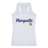 W Republic Women's Script Tank Shirt Marquette Golden Eagles 557-130