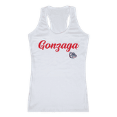 W Republic Women's Script Tank Shirt Gonzaga Bulldogs 557-187