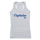 W Republic Women's Script Tank Shirt Christopher Newport Captains 557-279